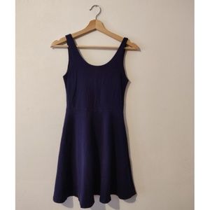 Topshop Purple Skater Dress